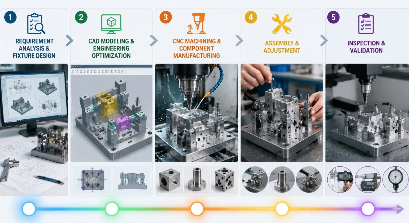 Fixture CNC Machining Process