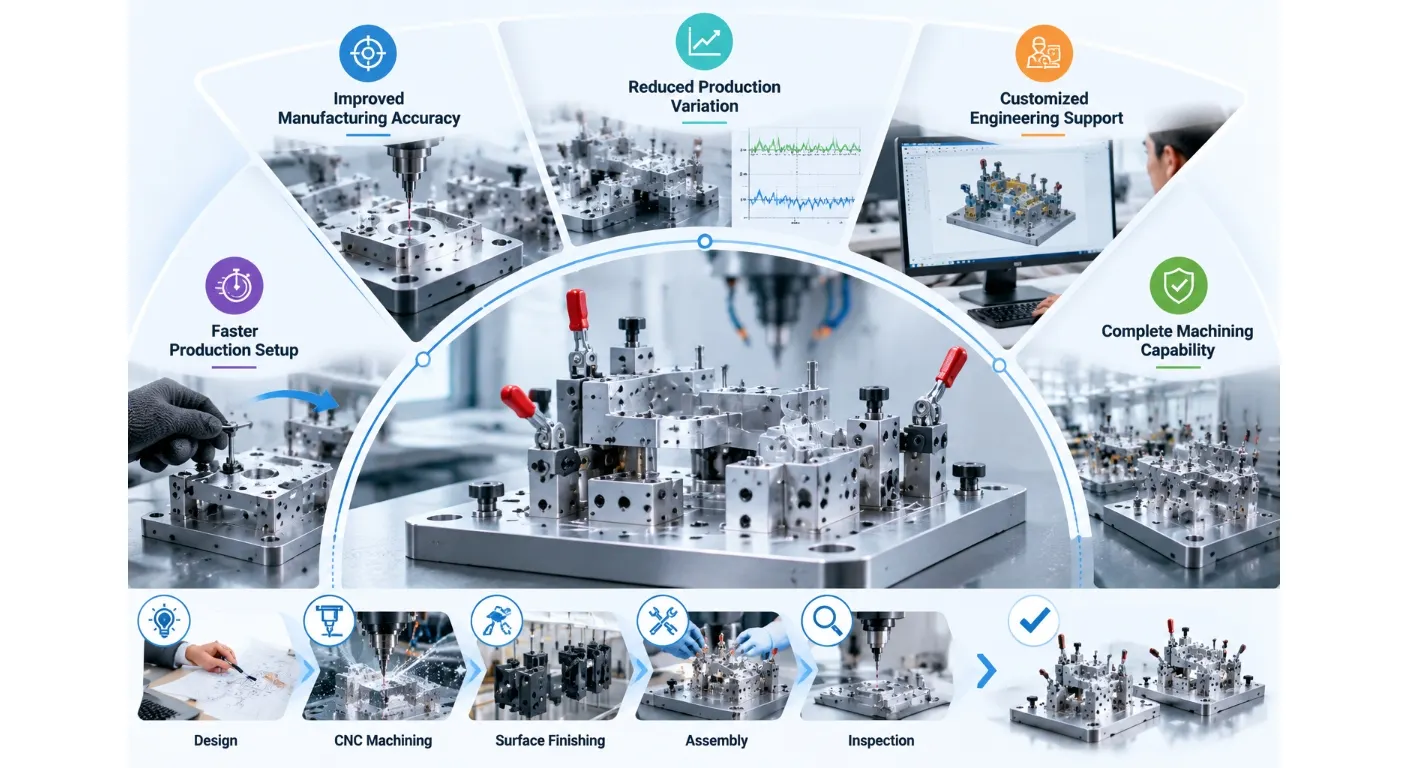 Why Choose Custom Fixture CNC Machining