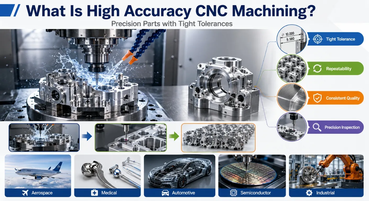 What is High Accuracy CNC Machining