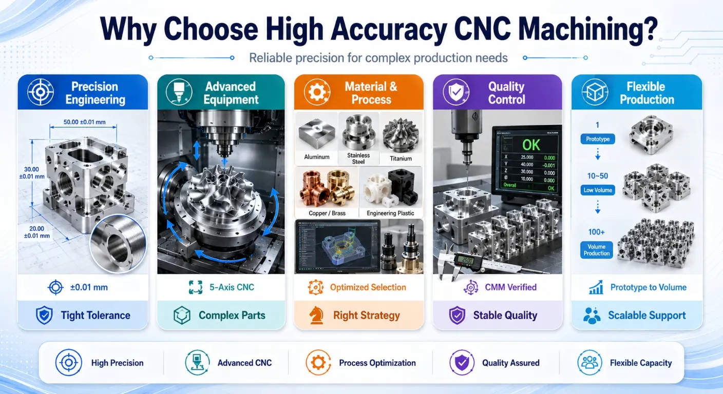 Why Choose High Accuracy CNC Machining
