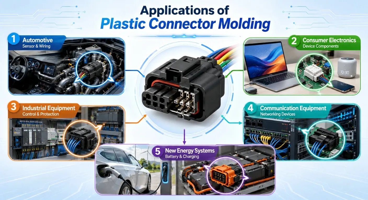 Applications of Plastic Connector Molding