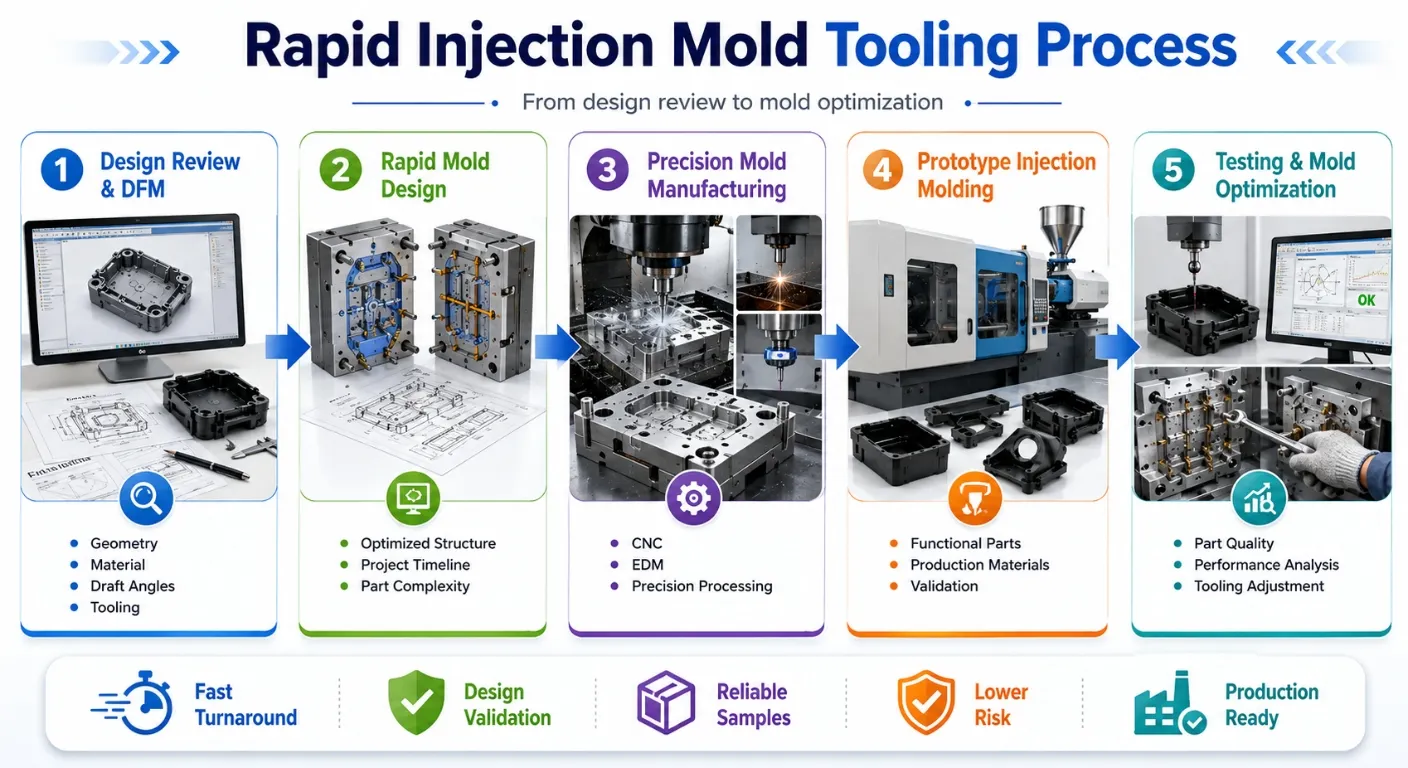 Rapid Injection Mold Tooling Process