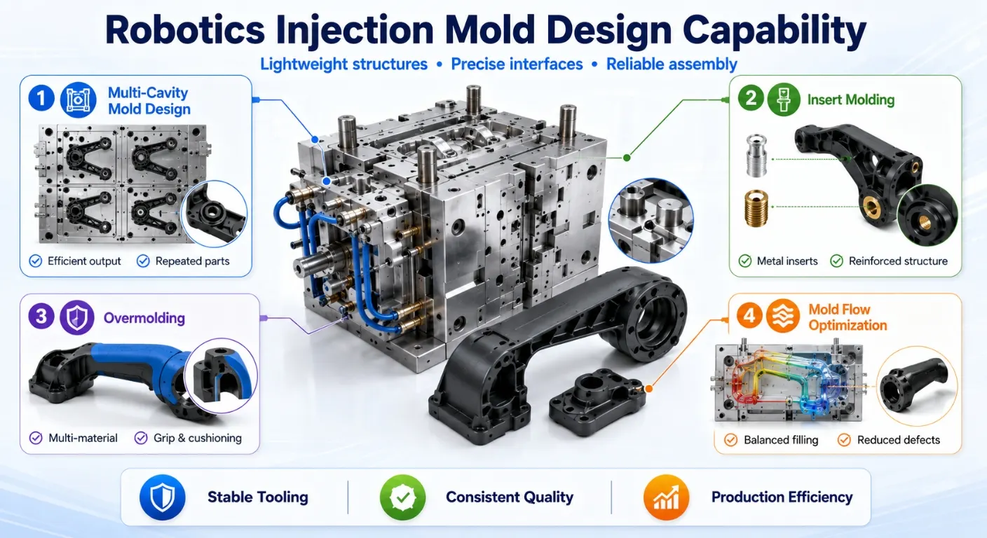 Robotics Injection Mold Design Capability