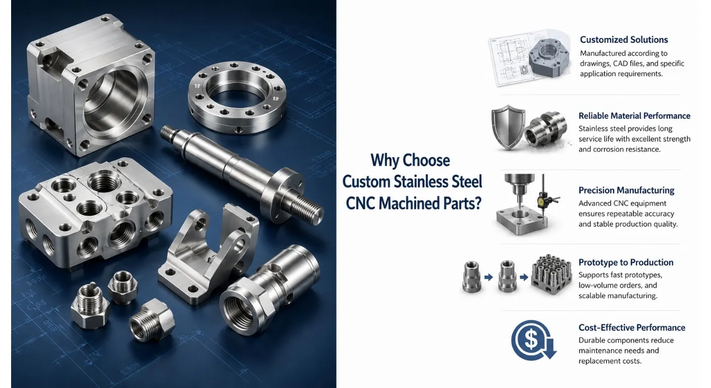Why Choose Custom Stainless Steel CNC Machined Parts?