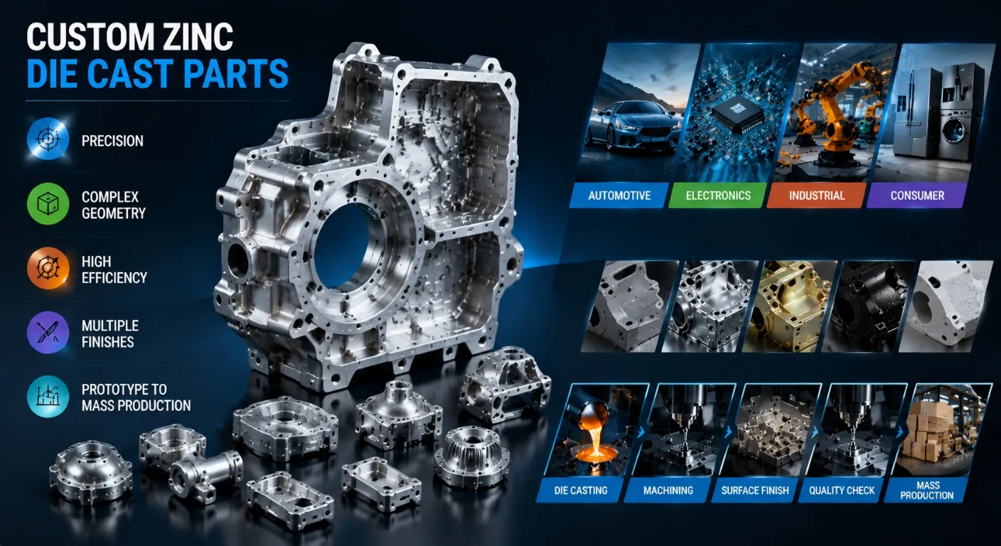 Custom Zinc Die Cast Parts Overview