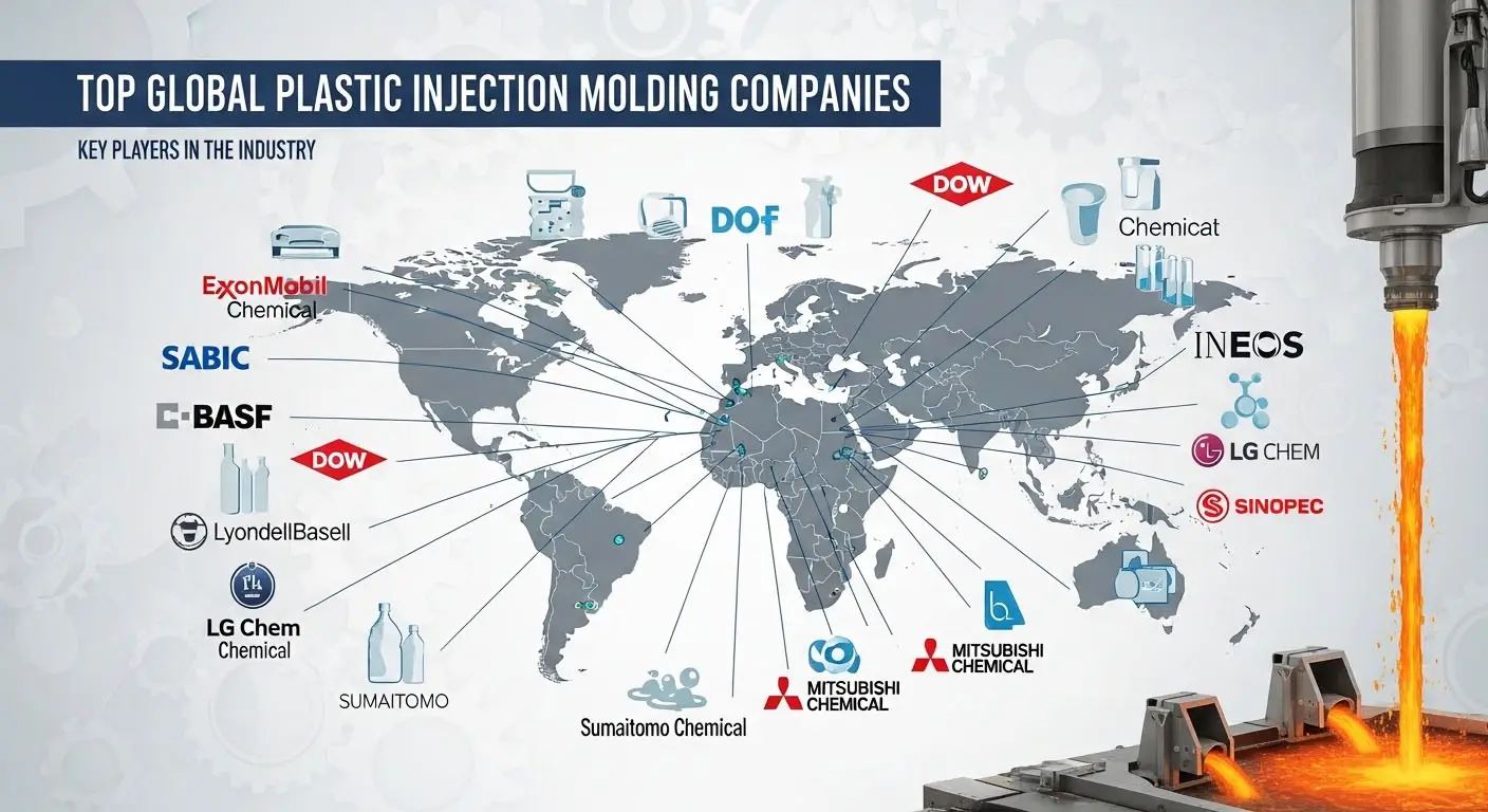 Top 20 Plastic Injection Molding Manufacturers in the World